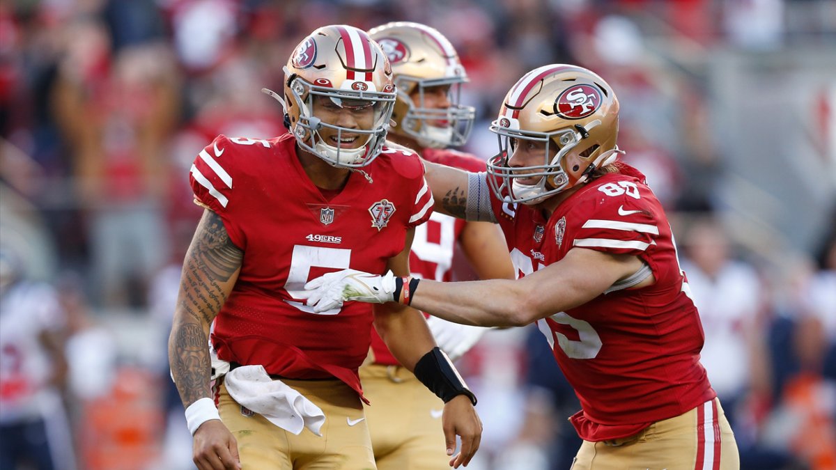 2022 Pro Bowl: 49ers TE George Kittle having fun at practice