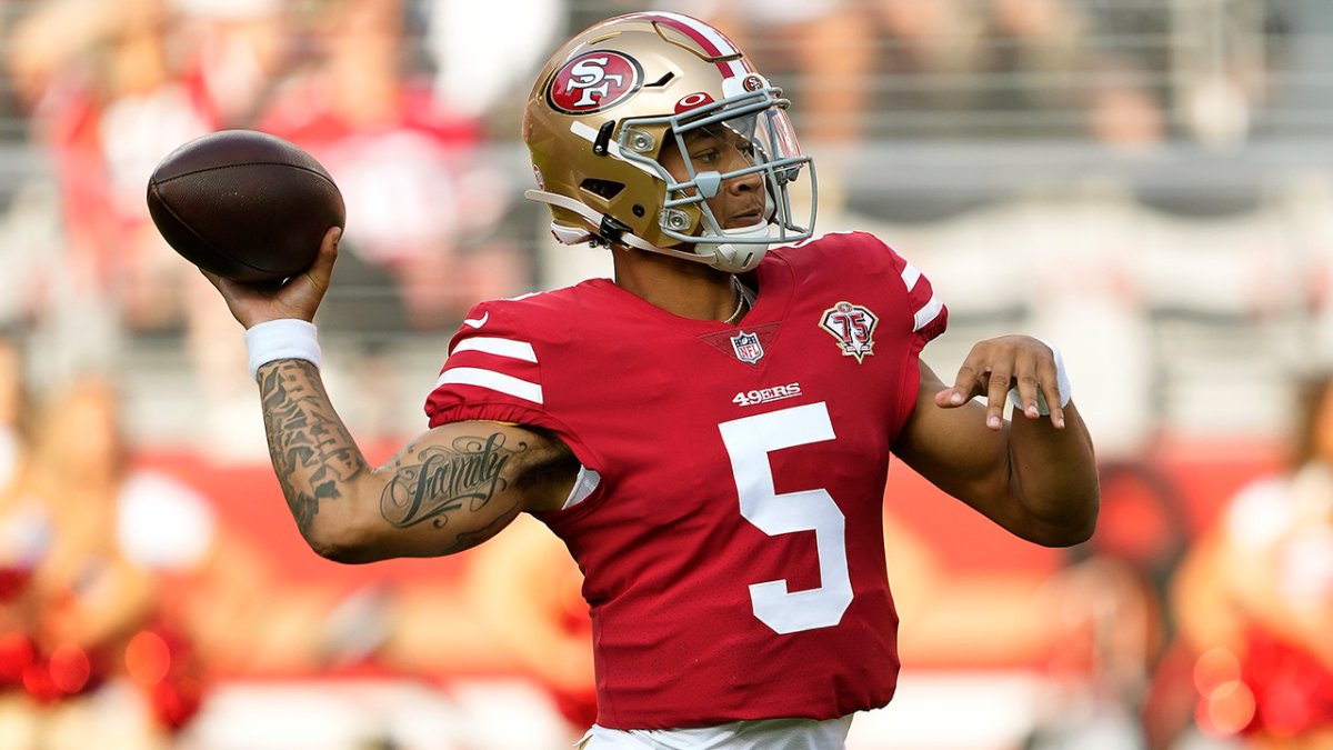 NFL on CBS] 49ers QBs with 300+ passing yards, 3+ passing TDs and