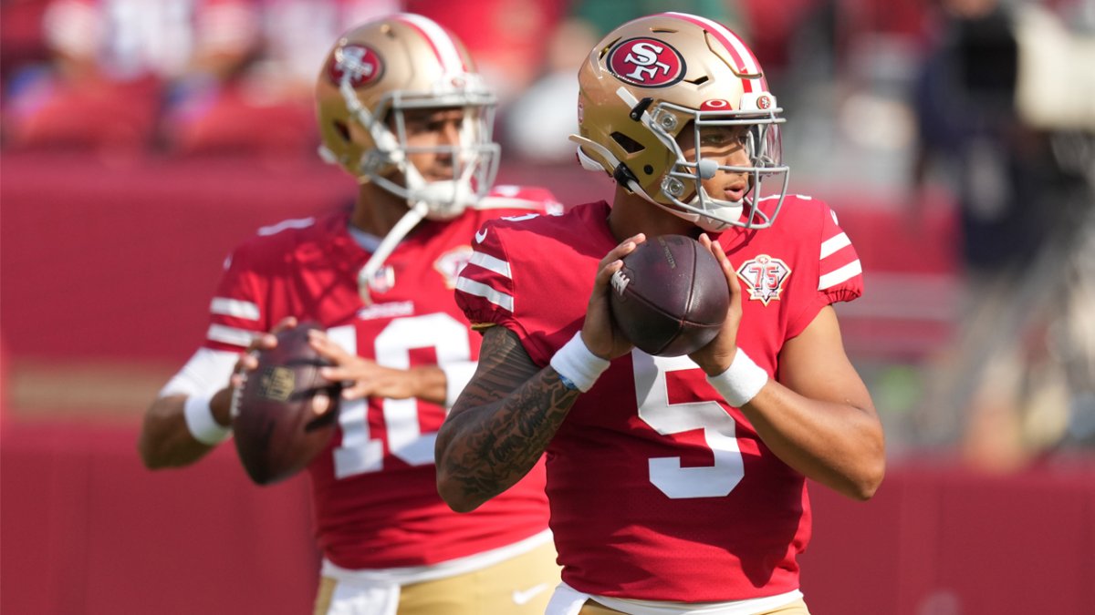 Trey Lance talks about relationship with Jimmy G