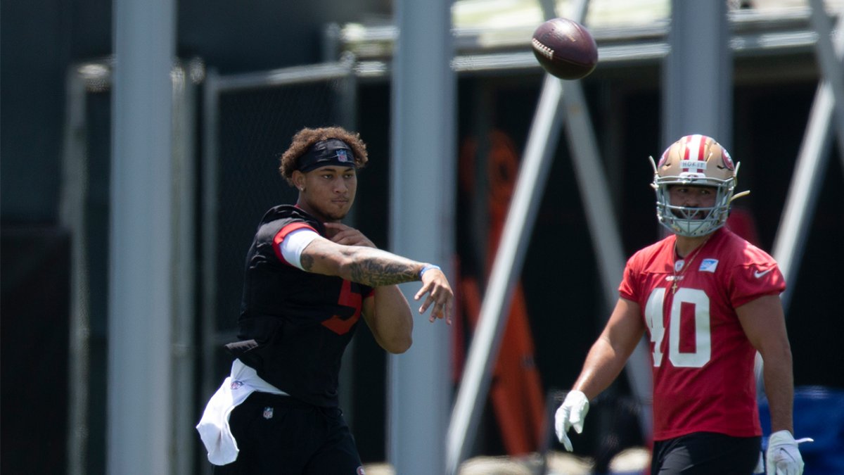 Trey Lance impresses 49ers in first minicamp as starter