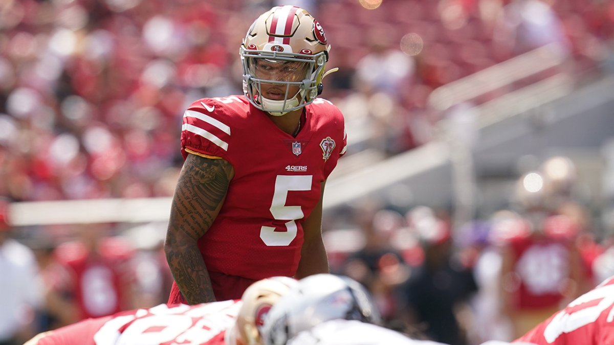 49ers' Trey Lance Says He's 'Got to Be Better' After Preseason Loss to  Raiders : r/49ers