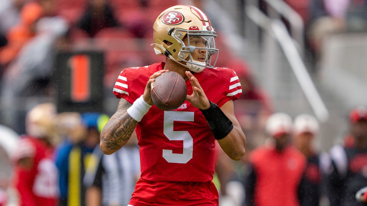 If 49ers move on, Trey Lance could be Vikings' QB of the future