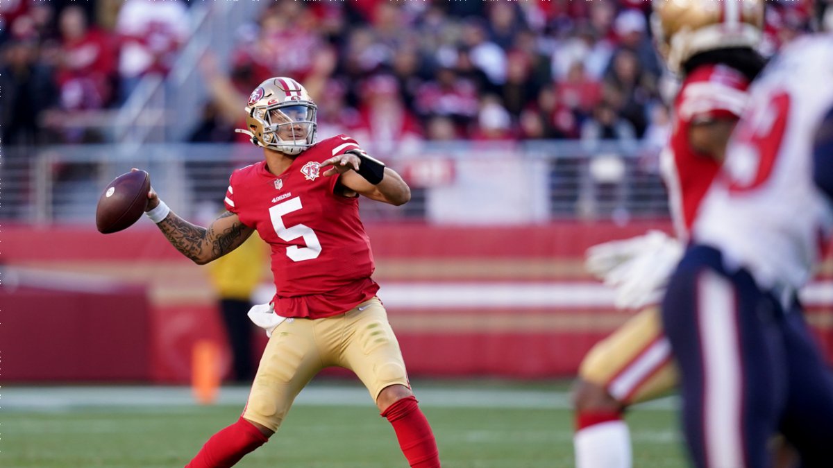 Rookie QB Trey Lance gave the 49ers a glimpse of the future in