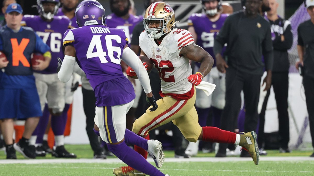 49ers RB Tyrion Davis-Price doing the right things in training camp