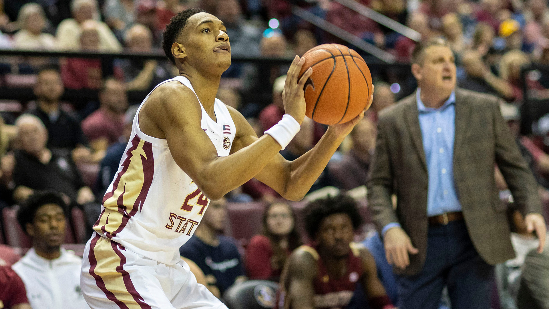 <p>Measurables: 6-foot-7, 194 pounds Age: 20</p>
<p>Vassell is a perfect fit in the Kings’ up tempo offense. He isn’t as strong and physical as Okoro, but he’s more refined as a prospect. Vassell can hit the triple, moves extremely well without the ball and can defend three positions. He’s slated to go anywhere from 8-12 in this year’s draft and it’s unlikely the Kings would let him slide past them. Would it be worth it to throw a few assets to move into the top 10 and land Vassell? It’s a tough call, but this is a very nice young player at a major position of need.<br />
</p>
