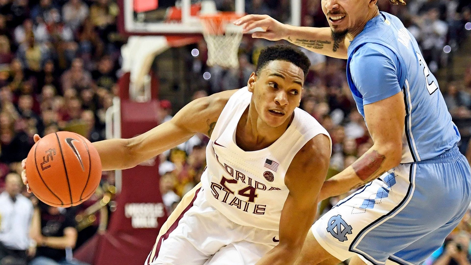 <p>Vassell, the teammate of Patrick Williams at Florida State, brings exactly what the Warriors are looking for from the wing position. He is an active, long defender who can also hit a 3-point shot.</p>
<p>On defense, he does not have the strength of Williams or the athleticism of Okoro, but he is a high-energy team defender who could step in immediately and bring hustle. His 3-point stroke is not the prettiest, but it was effective in college, so as long as it goes in, no one will be complaining.</p>
<p>He is not as highly regarded as Okoro because he does not project to be as good of a playmaker or attacking off the dribble. But if the Warriors trade back into the five-to-10 range in the draft, he is definitely a good option.</p>
