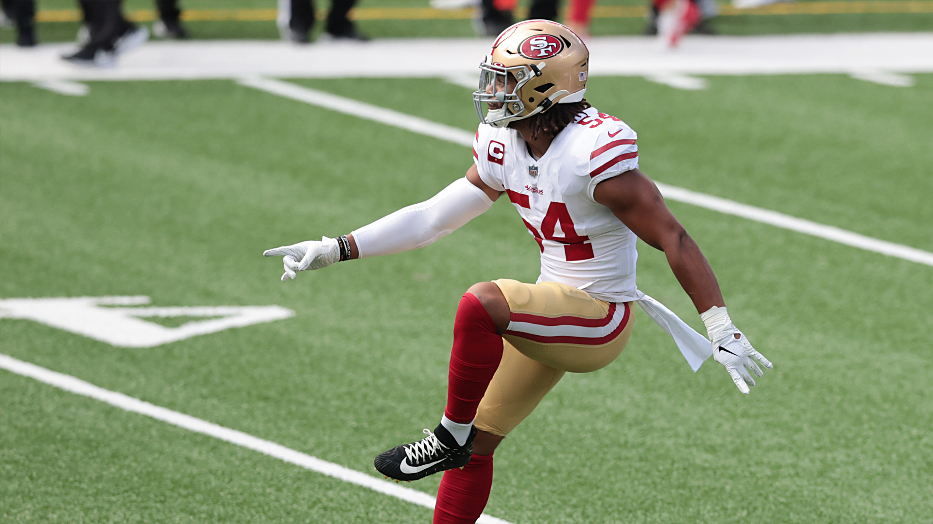 <p>The 49ers are just trying to hold on through this weekend.</p>
<p>Once the 49ers get beyond Sunday’s Week 10 game against the New Orleans Saints, better days promise to be in front of them.</p>
<p>First, the 49ers have a bye week to rest their weary bodies. Then, Raheem Mostert, Tevin Coleman, Deebo Samuel, Richard Sherman and, perhaps, others will be ready to rejoin the team for the final six-game stretch, which begins Nov. 29 at the Los Angeles Rams.</p>
<p>But, first, this game ...</p>
<p>Approximately, 6,000 spectators will be allowed inside the Superdome to be the first non-working individuals to see the 49ers play a game in person during the 2020 season.</p>
<p>The struggling 49ers (4-5) will go up against one of the NFL’s hottest teams.</p>
<p>The Saints (6-2) are coming off the most-impressive all-around performance of any team in the league this season: a 38-3 shellacking of Tom Brady and the Tampa Bay Buccaneers.</p>
<p>Here are the 49ers to watch when they take the field against the healthy-and-surging Saints:</p>