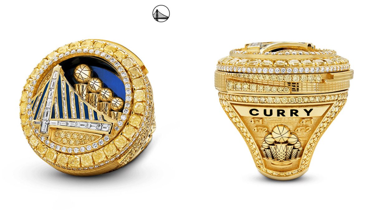 2015 NBA Championship Ring Designed By Jason of Beverly Hills