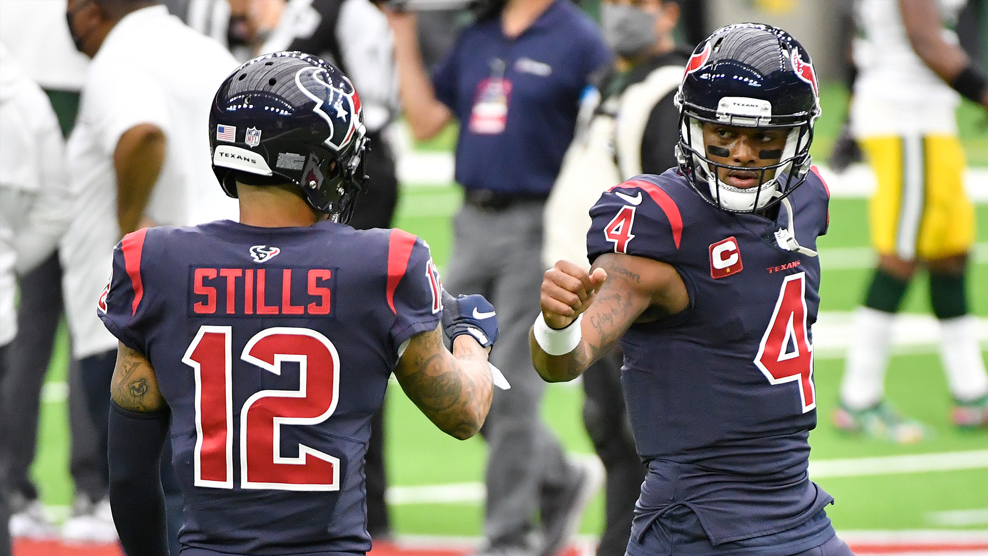 <p><strong>Line: </strong>Texans -6.5</p>

<p>The Jaguars are turning to sixth-round pick Jake Luton to start with Gardner Minshew ailing.</p>

<p>Even Romeo Crennel and the Texans can't mess this up. Deshaun Watson off a bye delivers a win.</p>

<p><strong>Pick: </strong>Texans 28, Jaguars 14</p>
