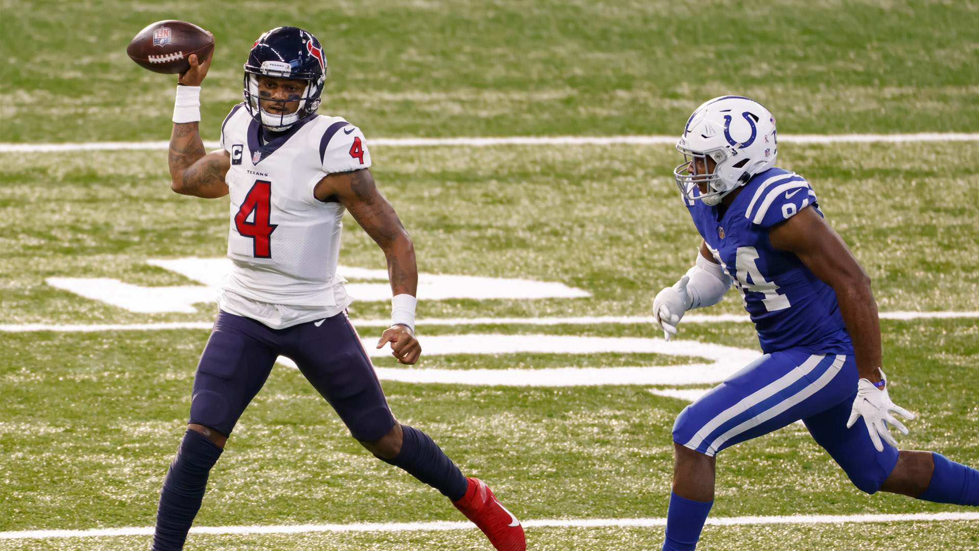 <p><strong>Line: </strong>Texans -8.5</p>

<p>It was nice moment for Ryan Finley getting his first NFL win in an upset over the rival Steelers. That had a lot more to do with the Steelers being an abject disaster than it did anything the Bengals were throwing out there.</p>

<p>Deshaun Watson has been doing everything in his power to get the Texans some wins and he should be able to get it done here. But, like all Texans games, it's going to come down to the wire.</p>

<p><strong>Pick: </strong>Texans 23, Bengals 17</p>
