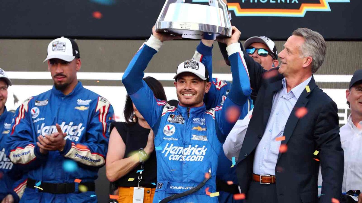 Kyle Larson earns 10th win of season to claim NASCAR Cup title – NBC Sports  Bay Area & California