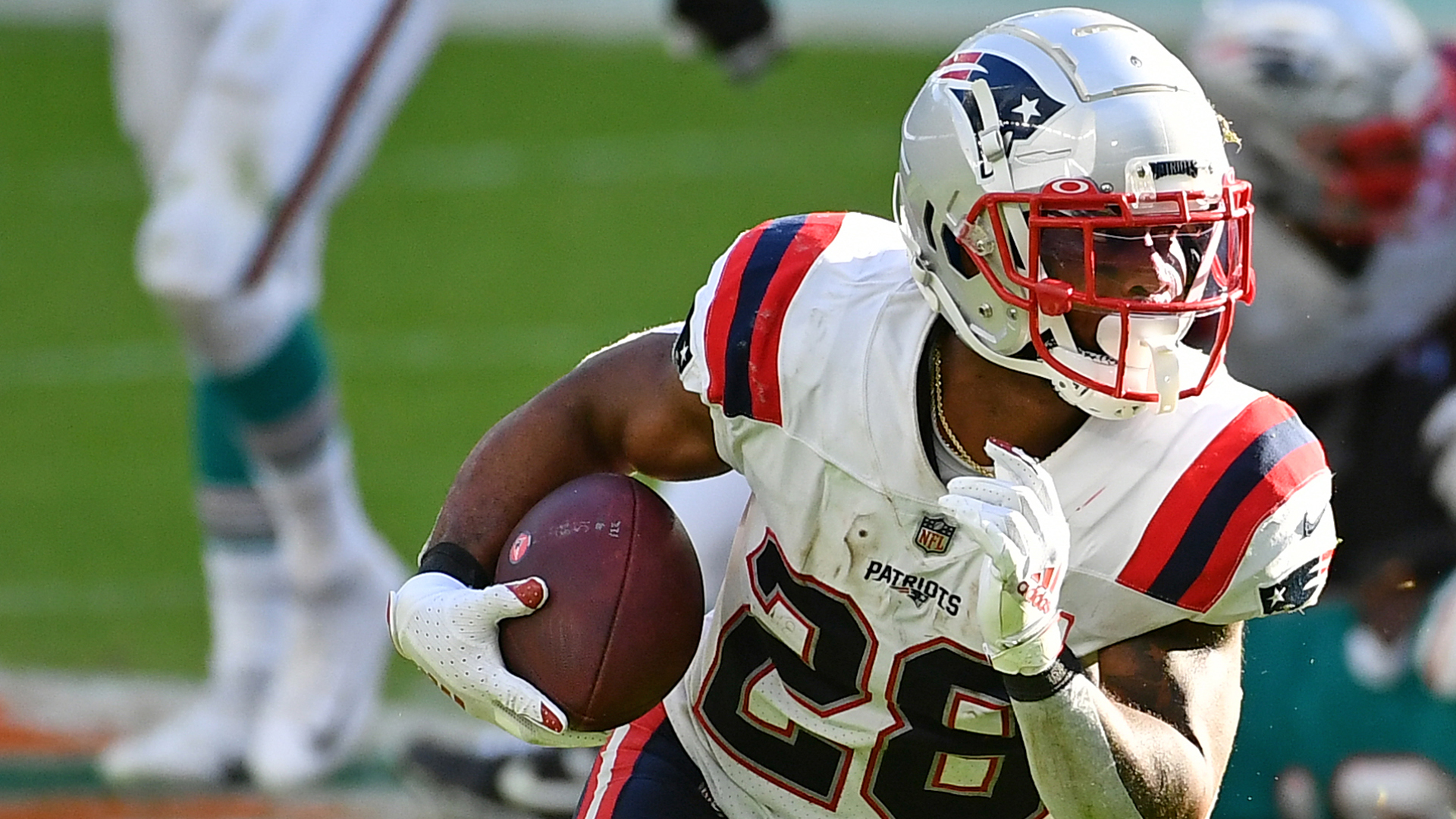 <p><strong>Position: Running back <br />
Age: 29<br />
Accrued seasons: 7<br />
Previous teams: New England Patriots</strong></p>
<p>Raheem Mostert and Jeff Wilson are set to resume their roles as the predominant ball carriers in the 49ers run game. The club also has JaMycal Hasty and Austin Walter as rotational backs but adding depth with a talented pass-catching back would be a logical move. </p>
<p>James White is a dual-threat running back that could add the dynamic that Kyle Shanahan was hoping to see from Jerick McKinnon. In his seven seasons with the Patriots, White actually has recorded more receptions (369) than carries (309).<br />
<br />
White is projected to earn $5 million per season, which is more than what Mostert is set to make in 2021 ($2.975 million in base salary) but if he is still available later in free agency, his price tag could go down. </p>
<p>Being a skilled route runner is valued by Shanahan. White also makes the most of every opportunity, averaging 8.4 yards after the catch. The most shocking aspect about the former Wisconsin Badger's YAC stat is that the average distance the ball traveled before he caught it last season was minus-0.7 yards. </p>