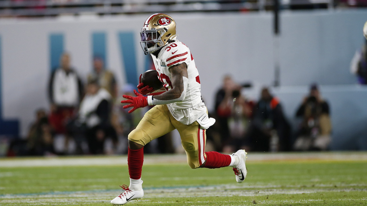 <p>With Mostert and Tevin Coleman both suffering knee injuries Sunday, Week 3 could be time for the 49ers to insert Jeff Wilson Jr. back into the lineup.</p>

<p>Wilson rushed for 105 yards and four touchdowns on 27 carries last season for the 49ers. With the 49ers once again playing on the MetLife Stadium turf in Week 3, coach Kyle Shanahan could opt to give Wilson a majority of the carries if Mostert and Coleman are unable to go.</p>

<p>Jerick McKinnon also will see action, but it's unlikely the 49ers would want to give him a heavy workload coming off two straight knee injuries.</p>

<p> </p>

