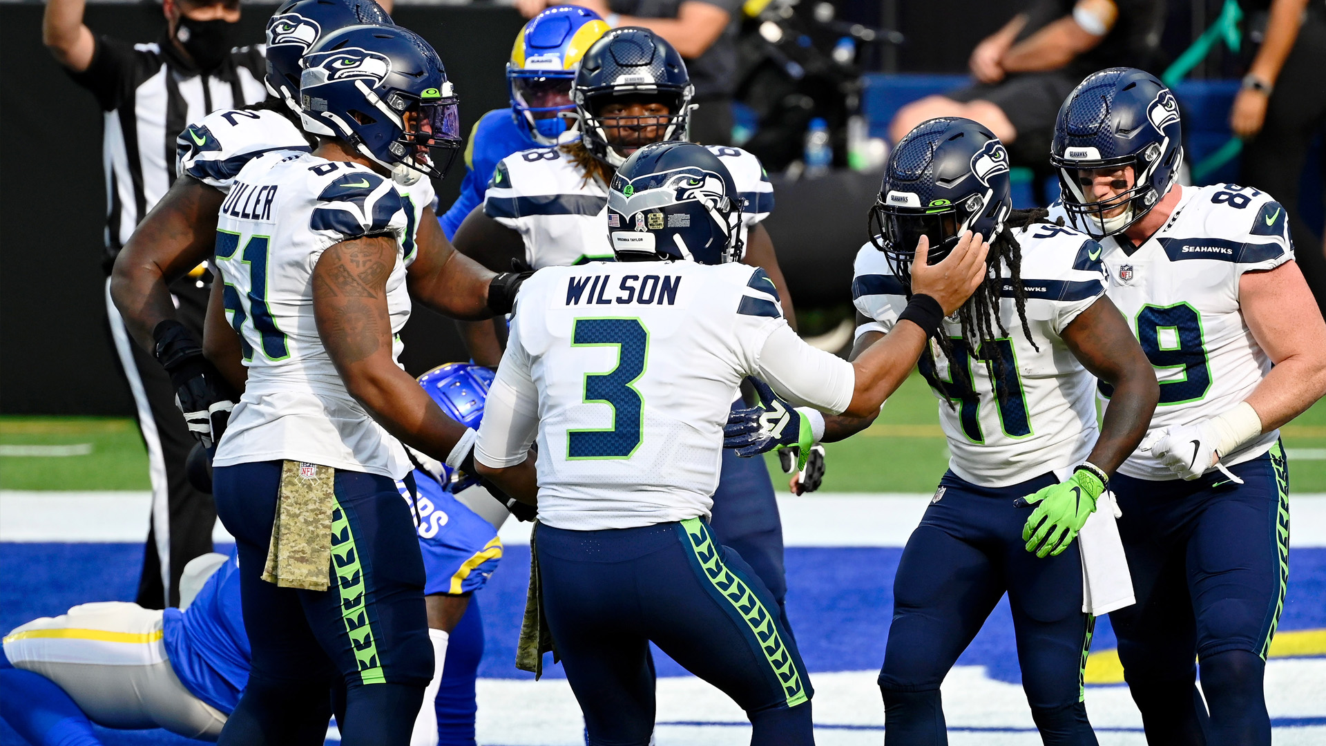 <p><strong>Line: </strong>Seahawks -3</p>

<p>We saw the Kyler Murray vs. Russell Wilson duel a few weeks ago, and the Cardinals eked out a win in overtime after Wilson threw three interceptions.</p>

<p>Seattle has lost three of its last four games and finds itself in third place in the NFC West. This is a season-defining game for the Seahawks. It's a game they simply have to win to alter the momentum of their season.</p>

<p>The Cardinals are coming off that thrilling Hail Murray win over the Bills and are due for a poor performance. Murray plays well, but the Seahawks have too much this time around.</p>

<p><strong>Pick: </strong>Seattle 31, Cardinals 27</p>
