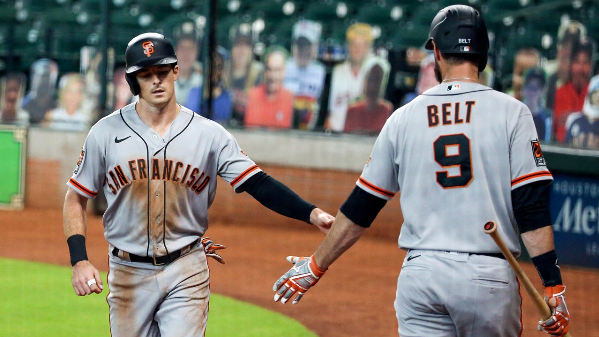 SF Giants' Mike Yastrzemski wins 2020 Willie Mac Award