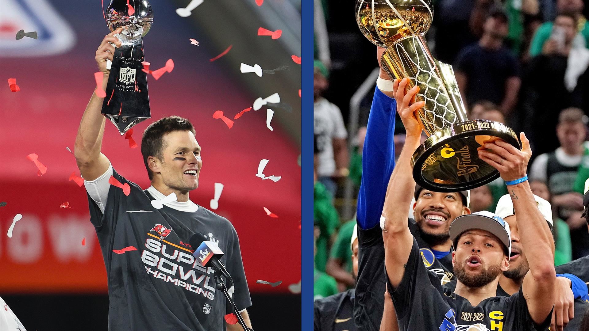 How Tom Brady is inspiring Warriors' Steph Curry to extend his prime