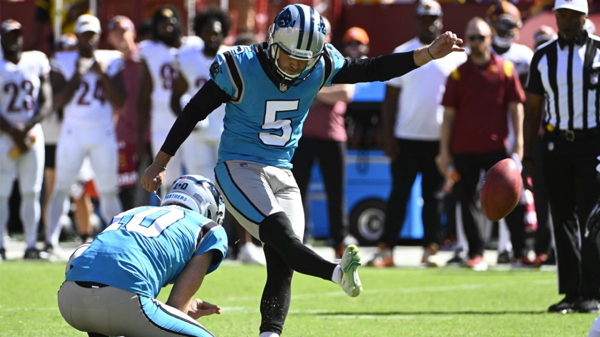 49ers acquire kicker Zane Gonzalez in trade with Panthers, agent