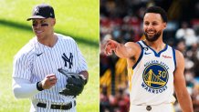 Warriors Steph Curry recruits Aaron Judge for Giants - Golden State Of Mind