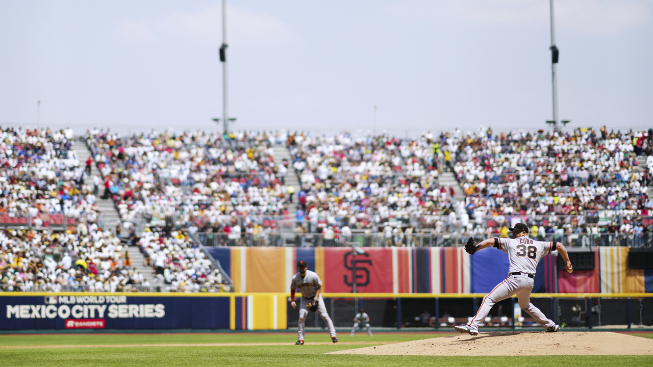 Padres fans from both sides of the border experience historic Mexico City  Series