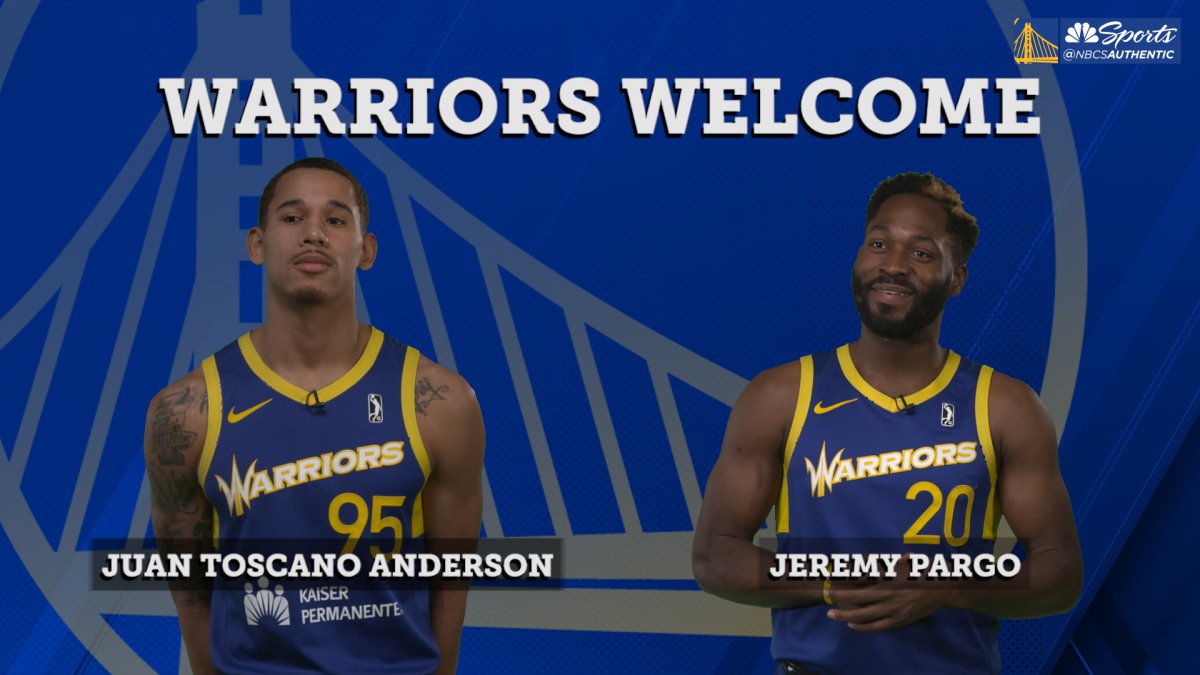 Warriors' Juan Toscano-Anderson becomes 1st player of Mexican