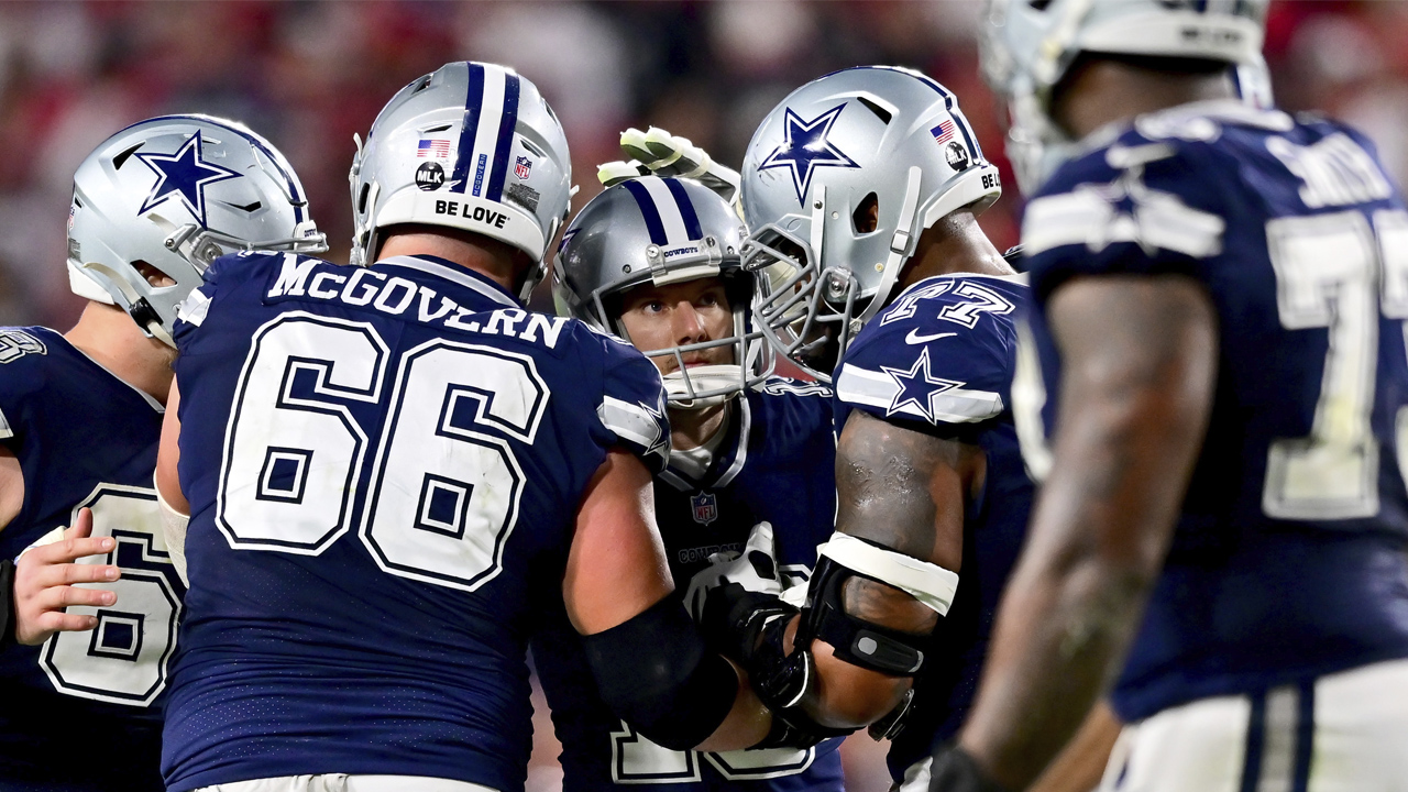 Cowboys kicker Brett Maher misses record four PATs in Dallas wild-card win