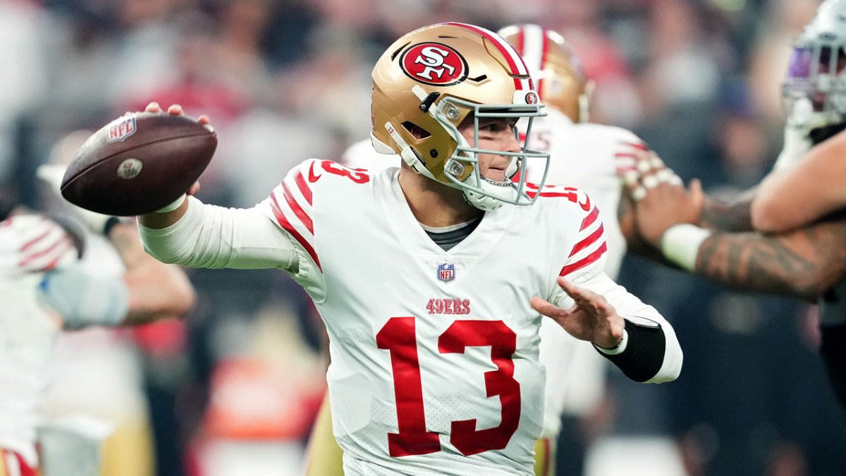 Brock Purdy on 49ers' 10-game win streak: 'We haven't played to full  potential'