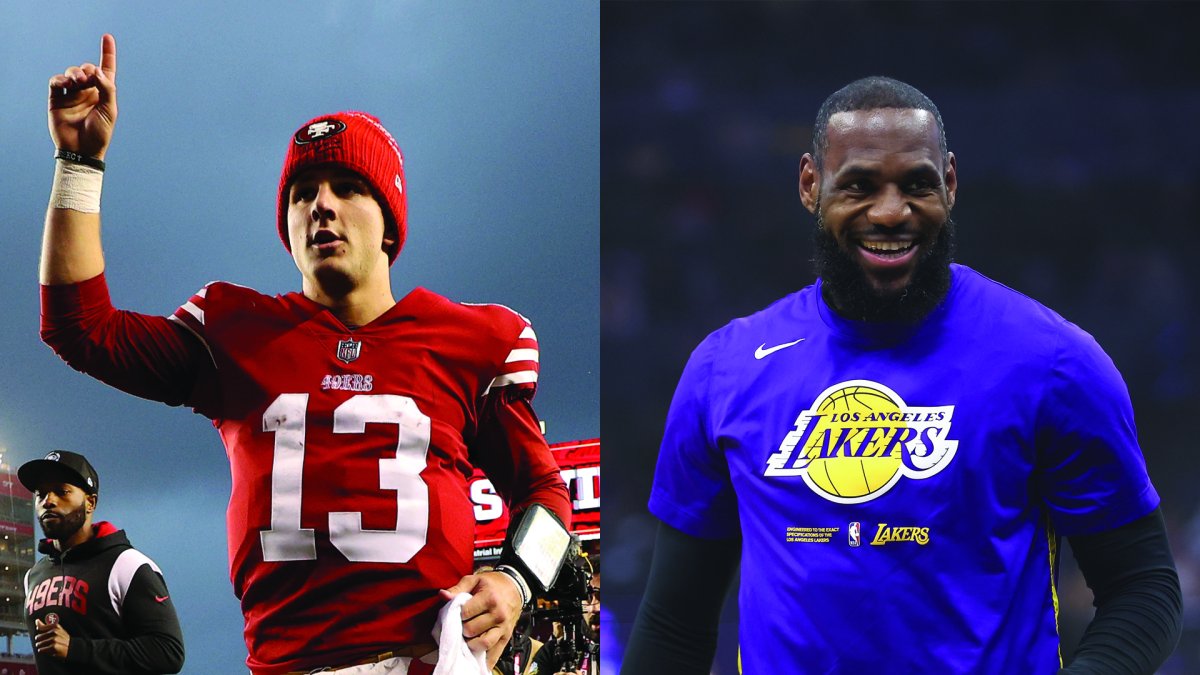 49ers: LeBron James' ridiculous reaction to Christian McCaffrey's