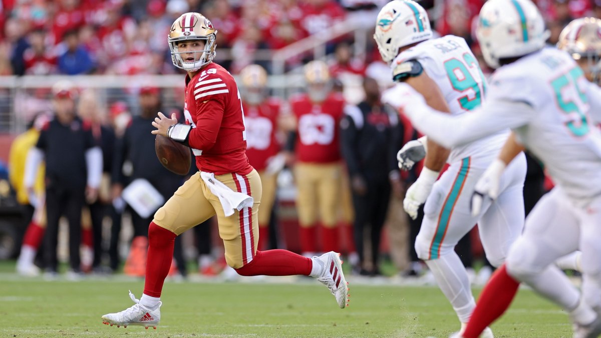 49ers' Brock Purdy on facing Tom Brady: Dude's been playing