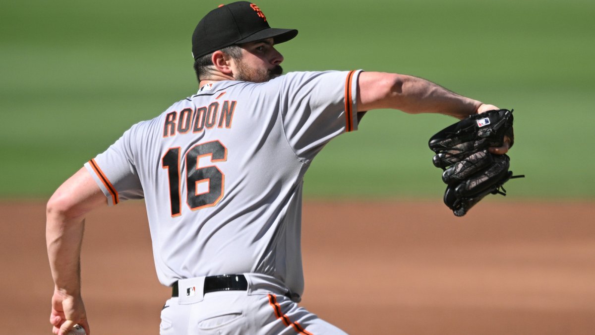 SF Giants' Carlos Rodon pitches complete game, strikes out 12 in win over  San Diego Padres