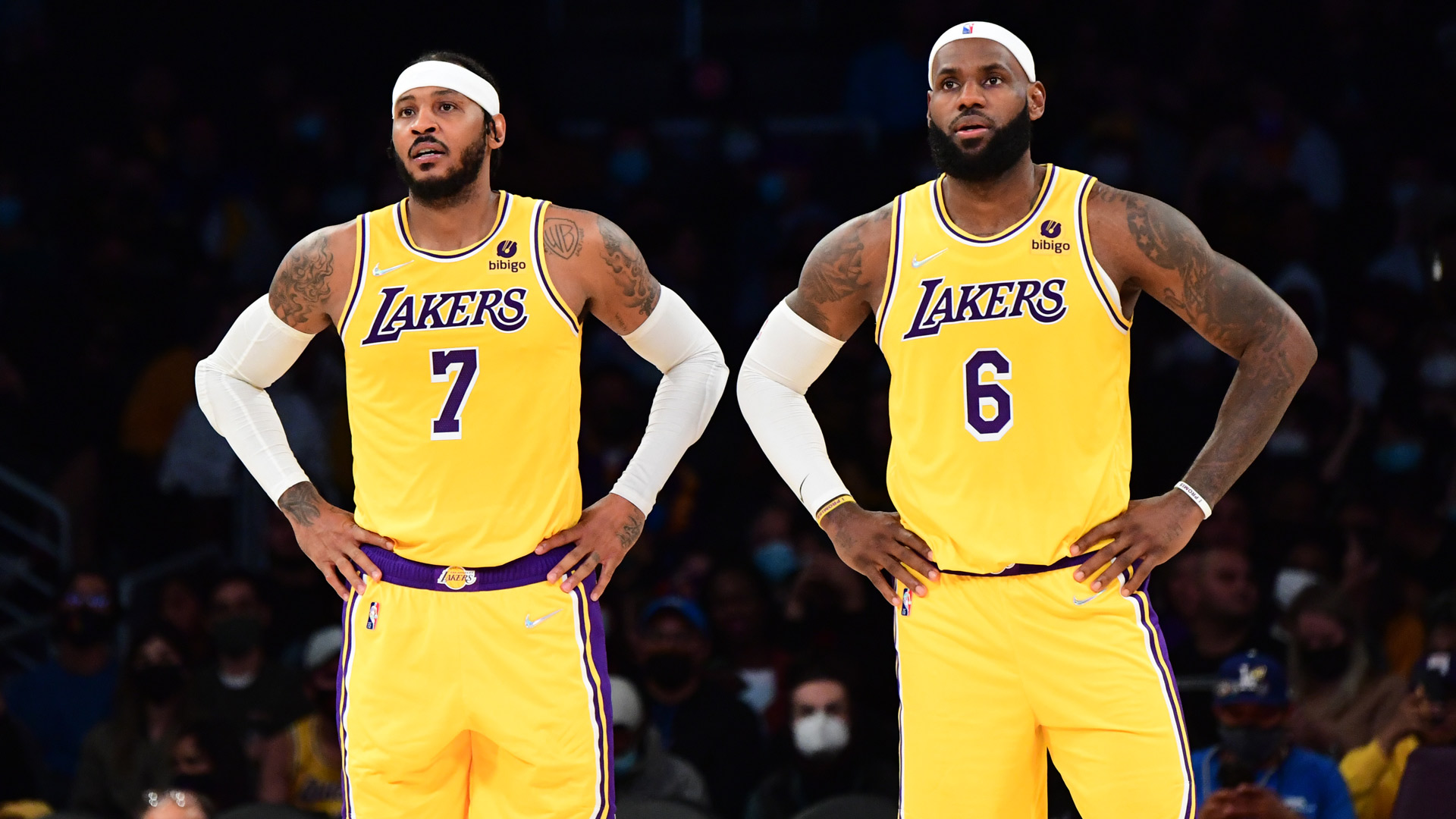 Carmelo Anthony joins LeBron James, Lakers with a title his only goal