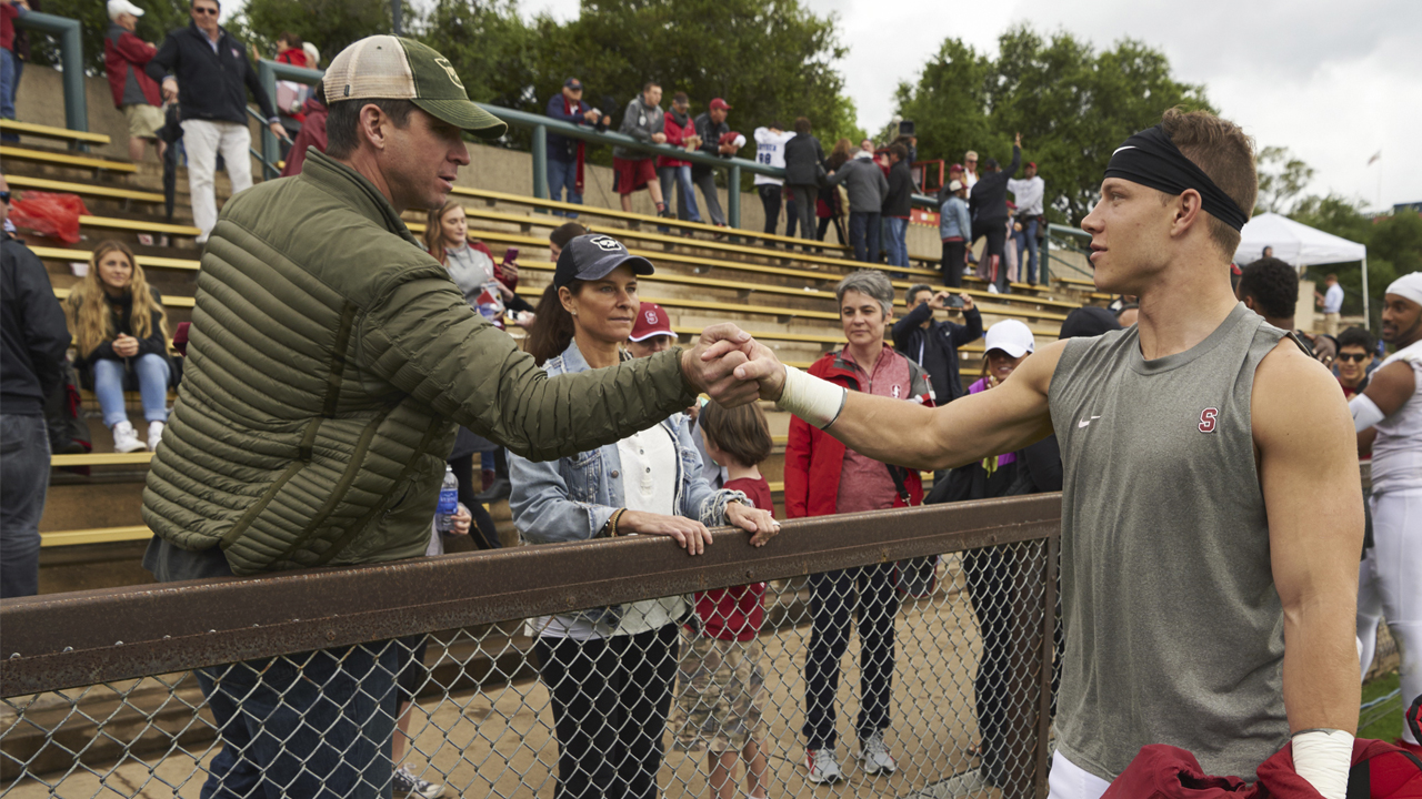 McCaffrey, Shanahan football family trees go back to 1994