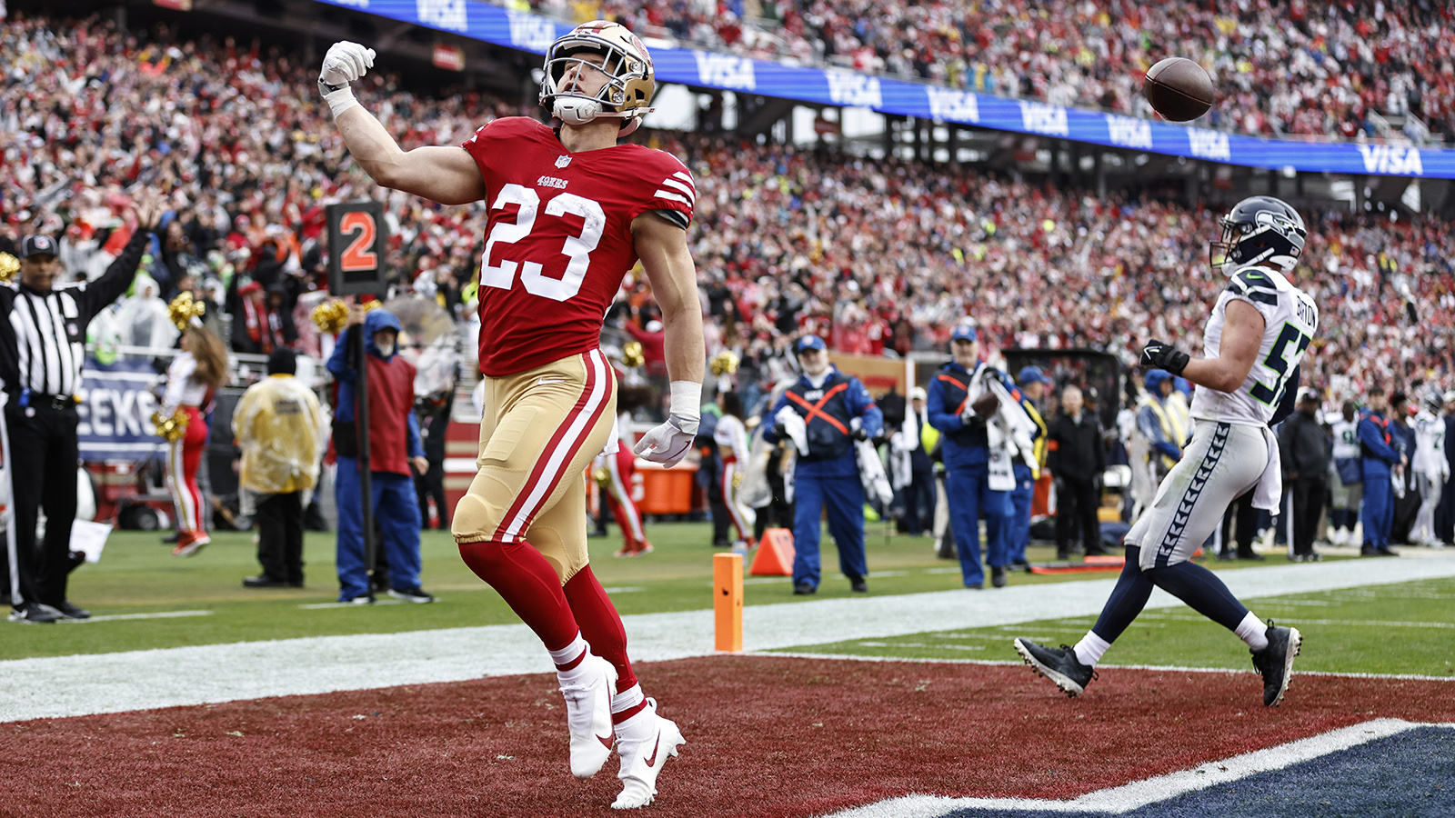 13 mind-blowing Christian McCaffrey stats from 49ers star's four-TD day –  NBC Sports Bay Area & California