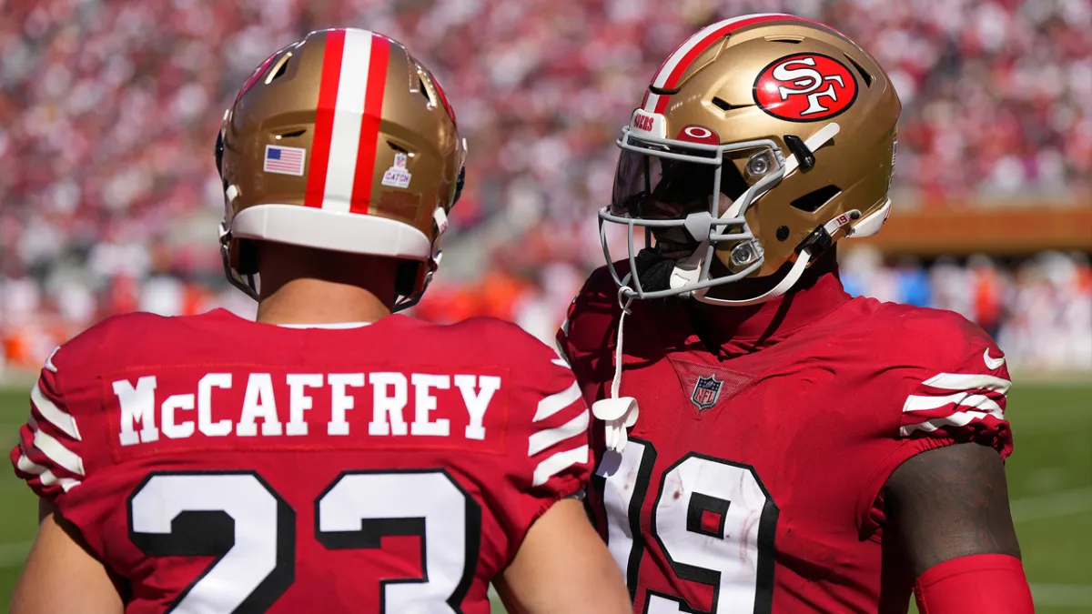 Prophetic George Kittle once predicted Christian McCaffrey joining 49ers –  NBC Sports Bay Area & California