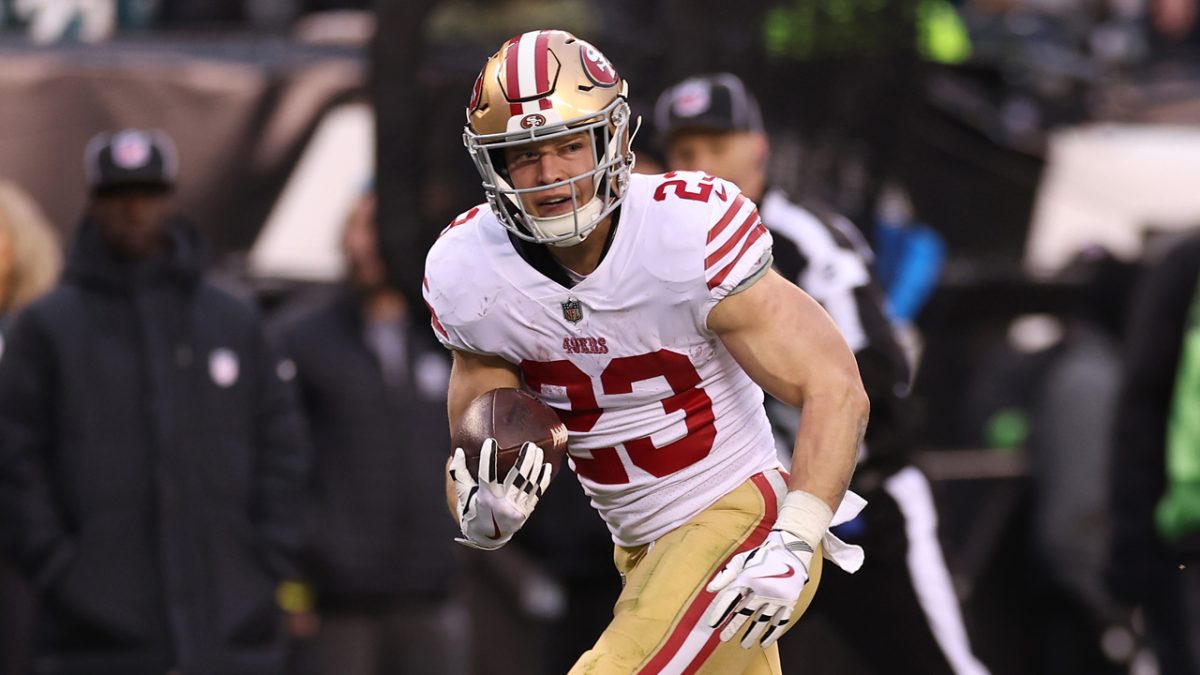 Christian McCaffrey has reached out to Marshall Faulk for