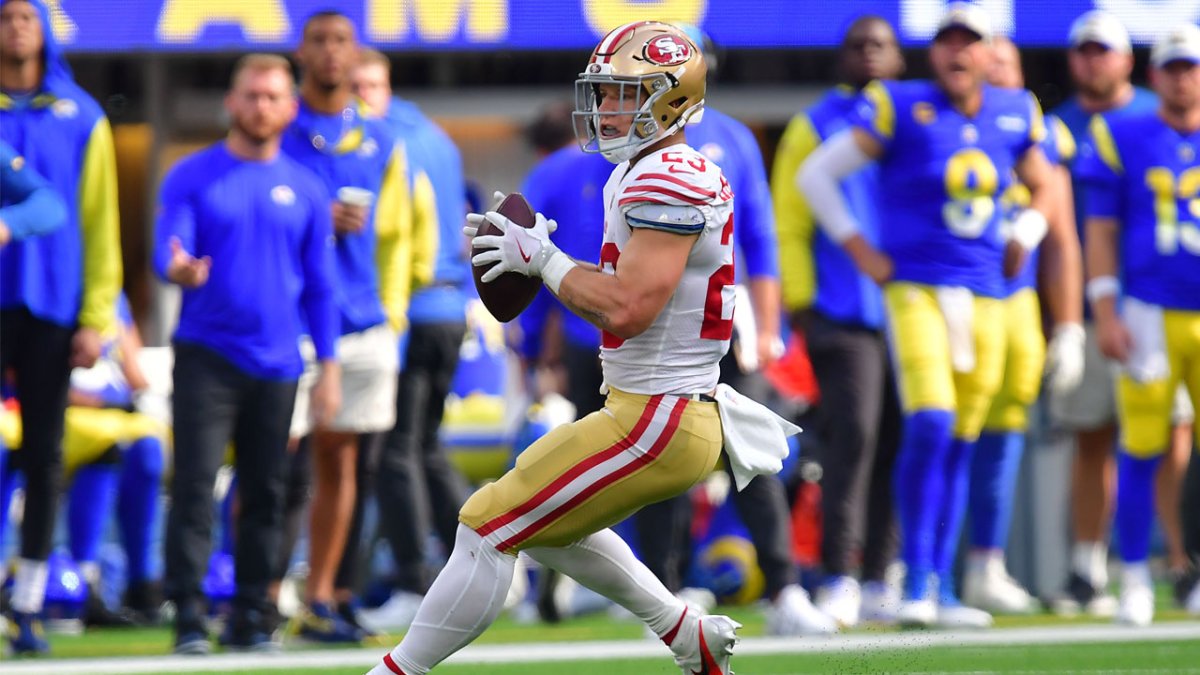 Christian McCaffrey Throws, Catches, and Runs for Touchdowns in 49ers 31-14  Rout of Rams – NBC Los Angeles