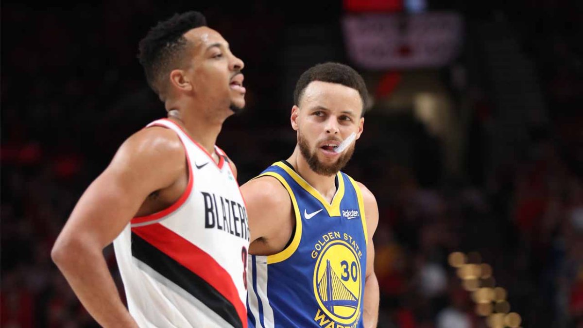 CJ McCollum's take on Steph Curry's historic Warriors contract