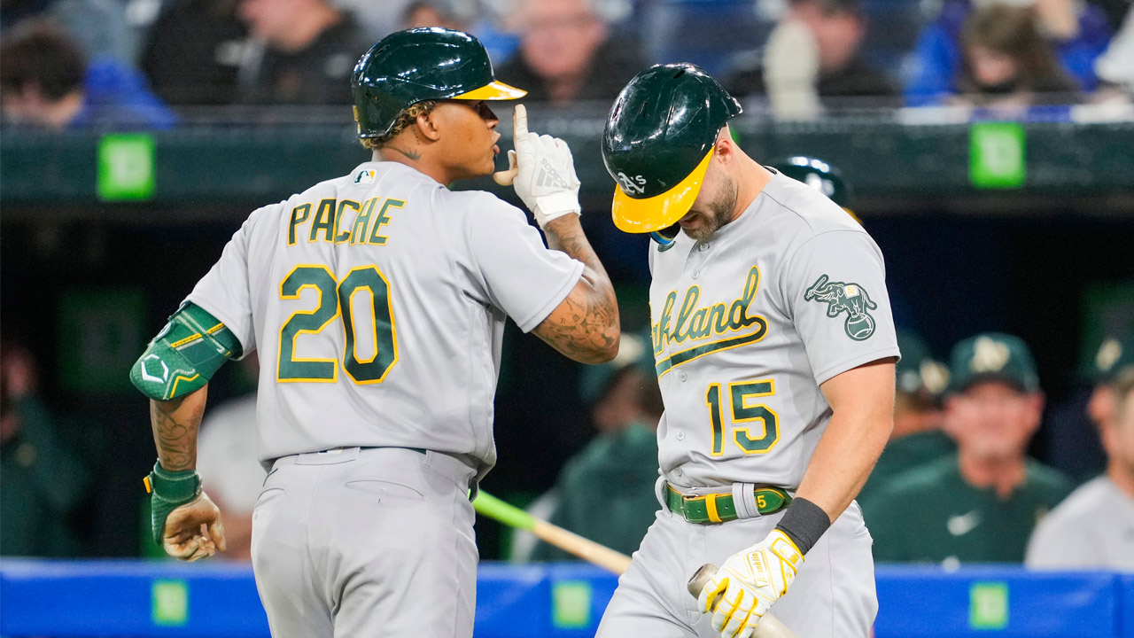 Why did the A's give up on Cristian Pache?