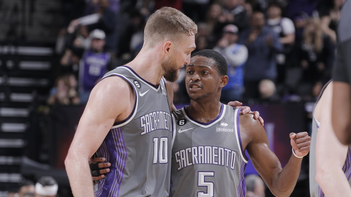 De'Aaron Fox Domantas Sabonis Sacramento Kings Washington Wizards 