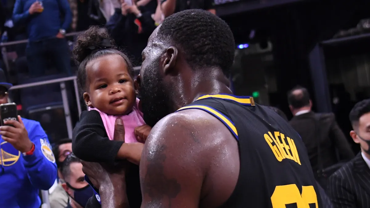 Draymond Green adorably celebrates Warriors’ Game 4 win with kids – NBC ...