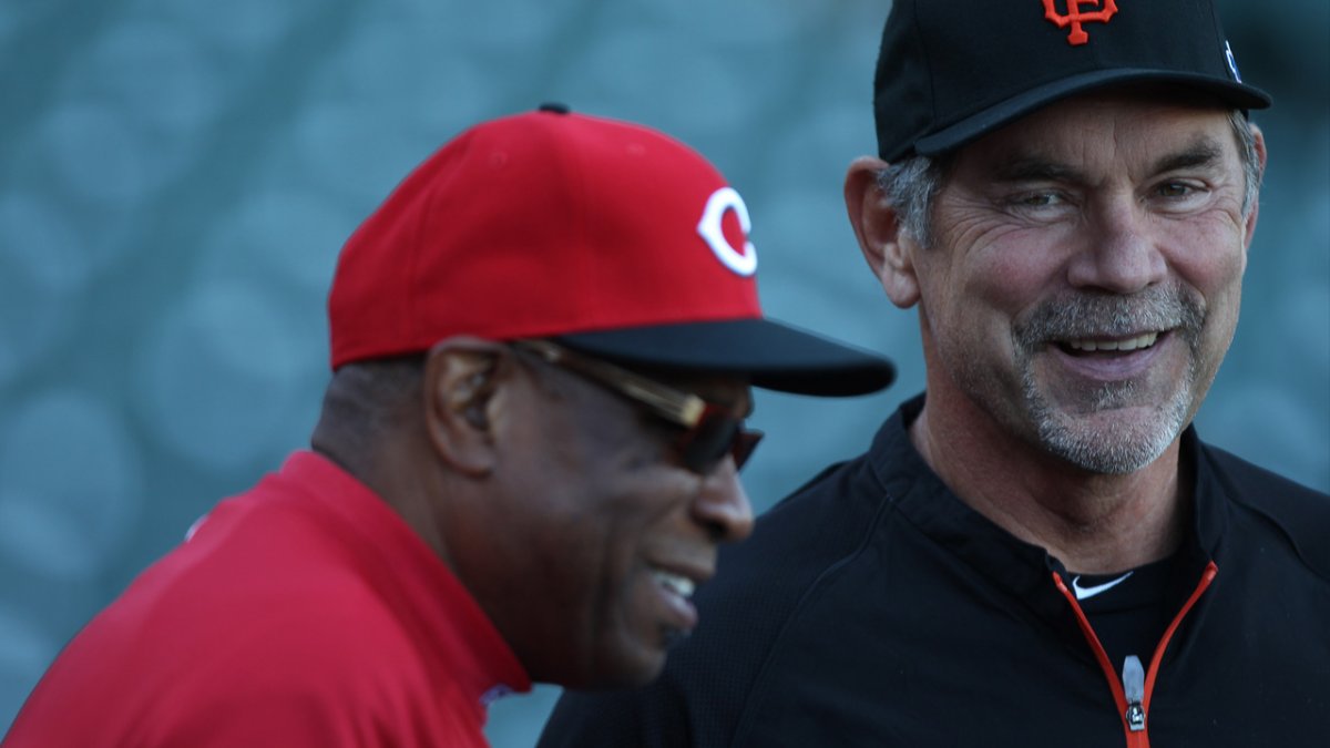 Dusty Baker's humorous reaction to Bruce Bochy becoming Rangers