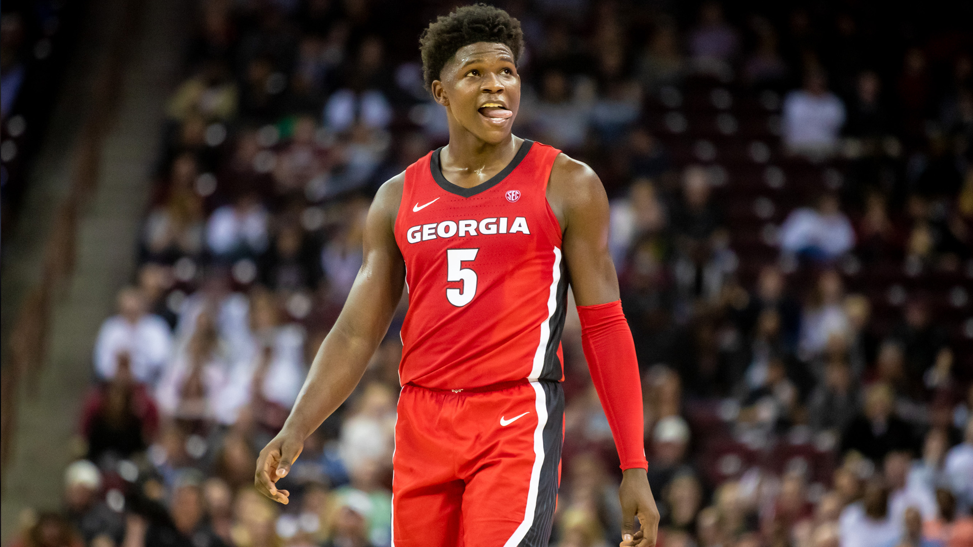 <p><strong>When: </strong>Around Oct. 22; November<br />
<strong>Source: </strong><a href="https://theathletic.com/2156363/2020/10/23/thompson-warriors-saw-anthony-edwards-james-wiseman-top-of-draft-board-set/?source=emp_shared_article">The Athletic's Marcus Thompson</a> (Edwards confirmed to reporters <a href="https://www.nbcsports.com/bayarea/warriors/anthony-edwards-reveals-warriors-nba-draft-workout-changed-his-mindset">he met with the Warriors</a>, but not when); <a href="https://www.espn.com/nba/insider/story/_/id/30286832/nba-mock-draft-our-latest-intel-most-likely-picks-trades">ESPN's Jonathan Givony </a>(second meeting)<br />
<strong>Projection: </strong>No. 3 overall, Charlotte Hornets in NBC Sports Bay Area's mock draft</p>
<p>Edwards told reporters a week before the draft that his workout with the Warriors "changed his mindset," with Kerr and Myers offering the guard some "key advice." Golden State had <a data-timestamp="1605559991" href="https://www.espn.com/nba/insider/story/_/id/30286832/nba-mock-draft-our-latest-intel-most-likely-picks-trades">"an initially underwhelming first viewing,"</a> Givony reported on Nov. 16, and watched Edwards a second time. As far as we know, Edwards is the only player the Warriors have visited twice in person.</p>