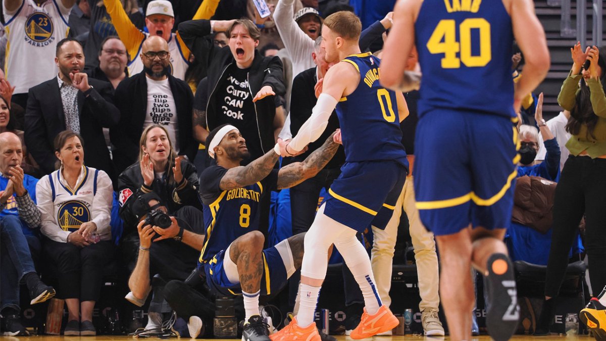 How joining Warriors helped Donte DiVincenzo regain his confidence – NBC  Sports Bay Area & California