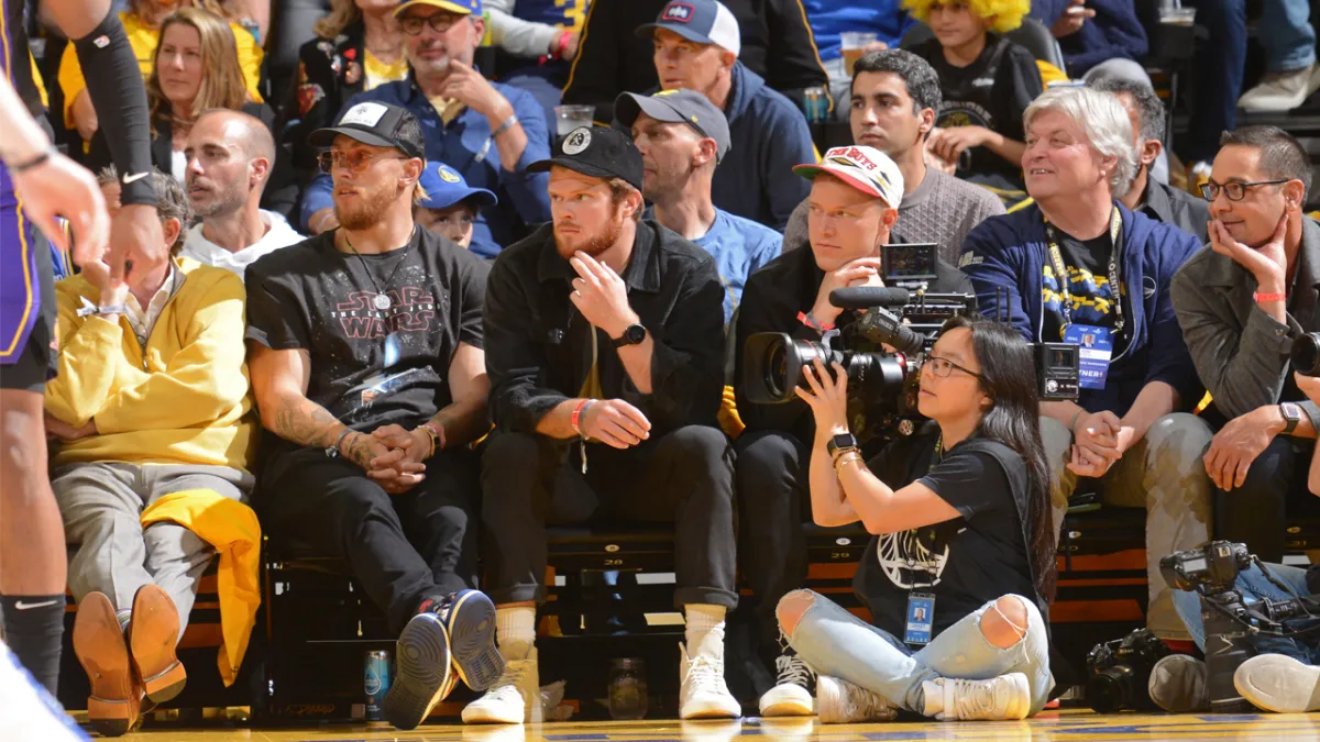 49ers at warriors game