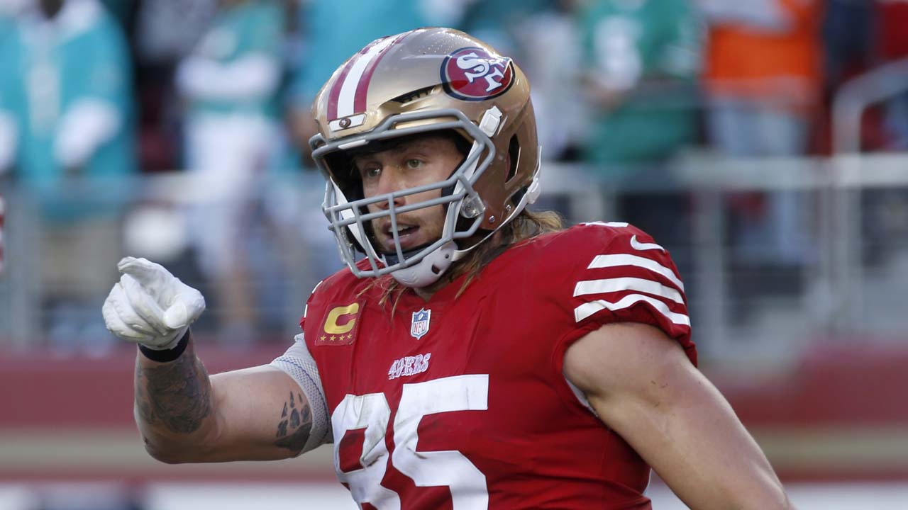 George Kittle Talks 49ers Draft, Kyle Shanahan, Jersey Numbers