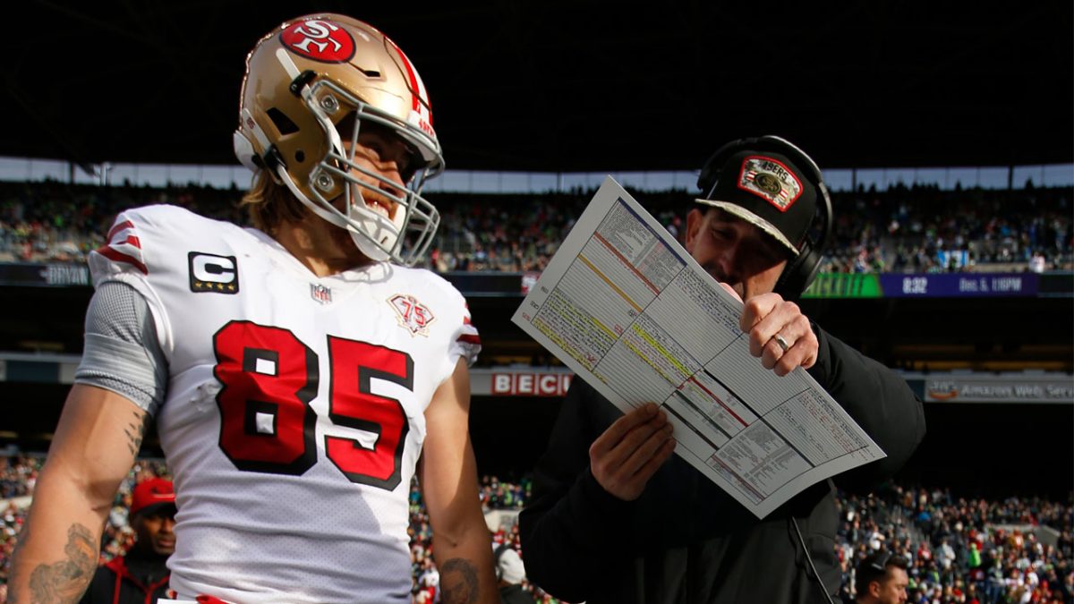 49ers' turnovers bite again vs. Falcons, extending Shanahan record