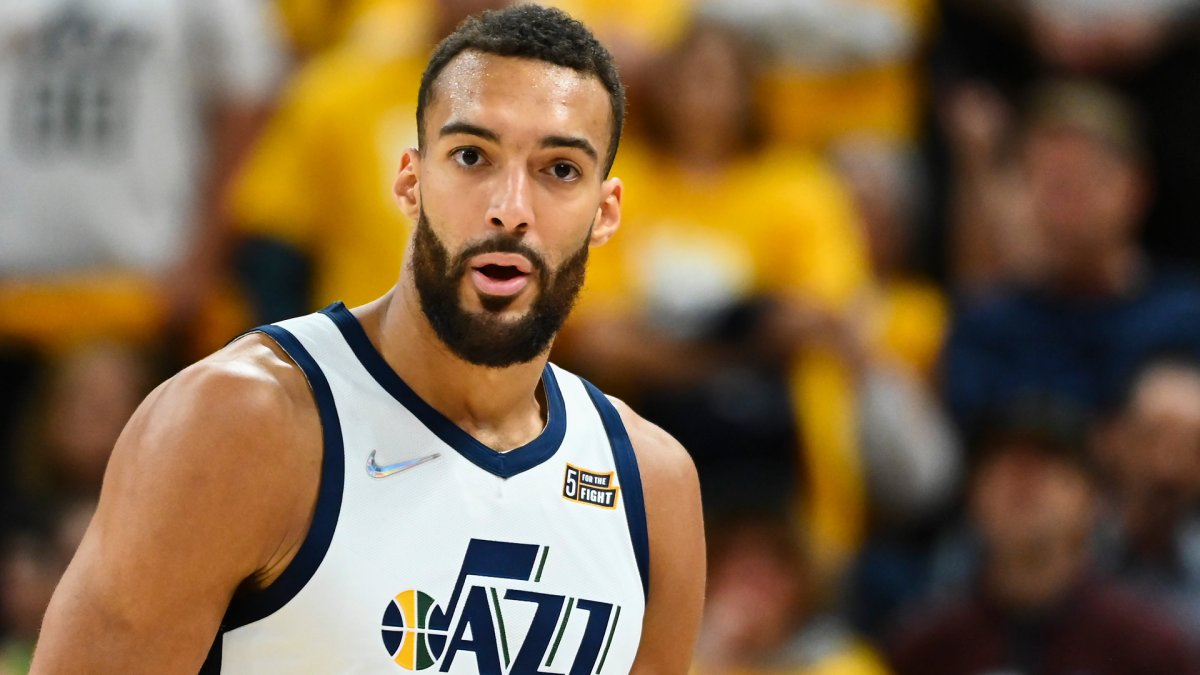 Jazz’s Rudy Gobert stung in the face by one of his bees ahead of Game 6