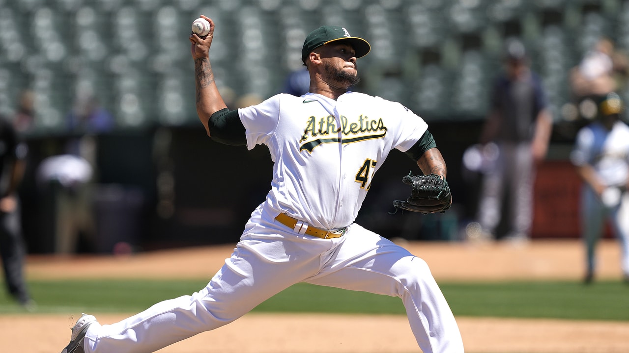 Opening Day: Oakland A's starter Frankie Montas blocks out trade talk