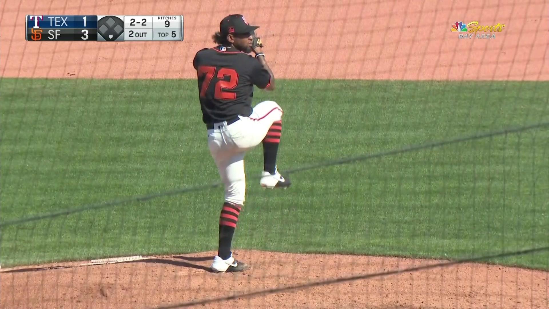 Mike Yastrzemski gets first career hit, is thrown out seconds