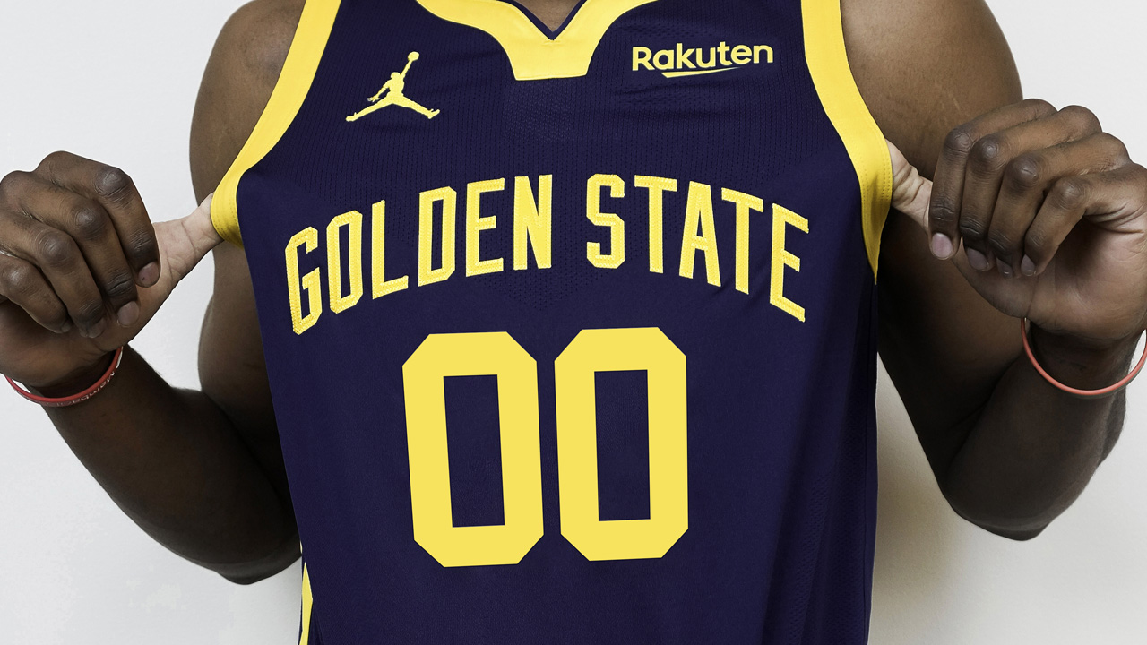 New Golden State Warriors jerseys resemble those of Cal, Michigan