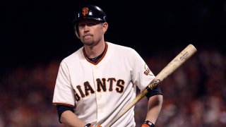 Giants won't include Aubrey Huff in 2010 World Series celebration because  of social media comments 